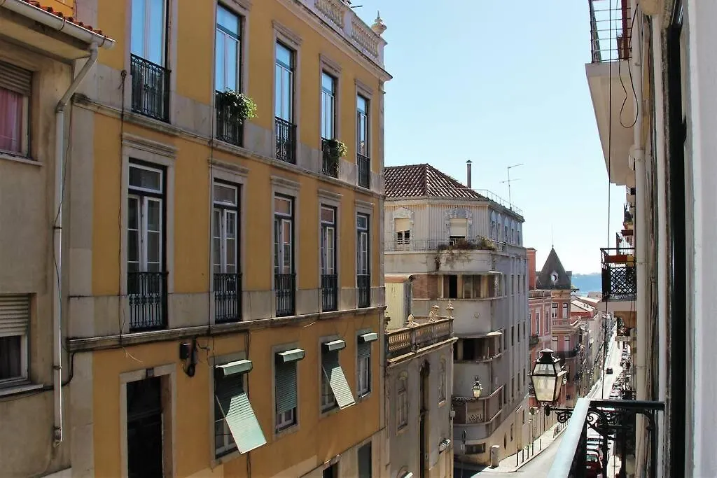 Sm1-Happy At Hip Pr.Real & Bair.Alto + Private Patio! Apartment Lisbon