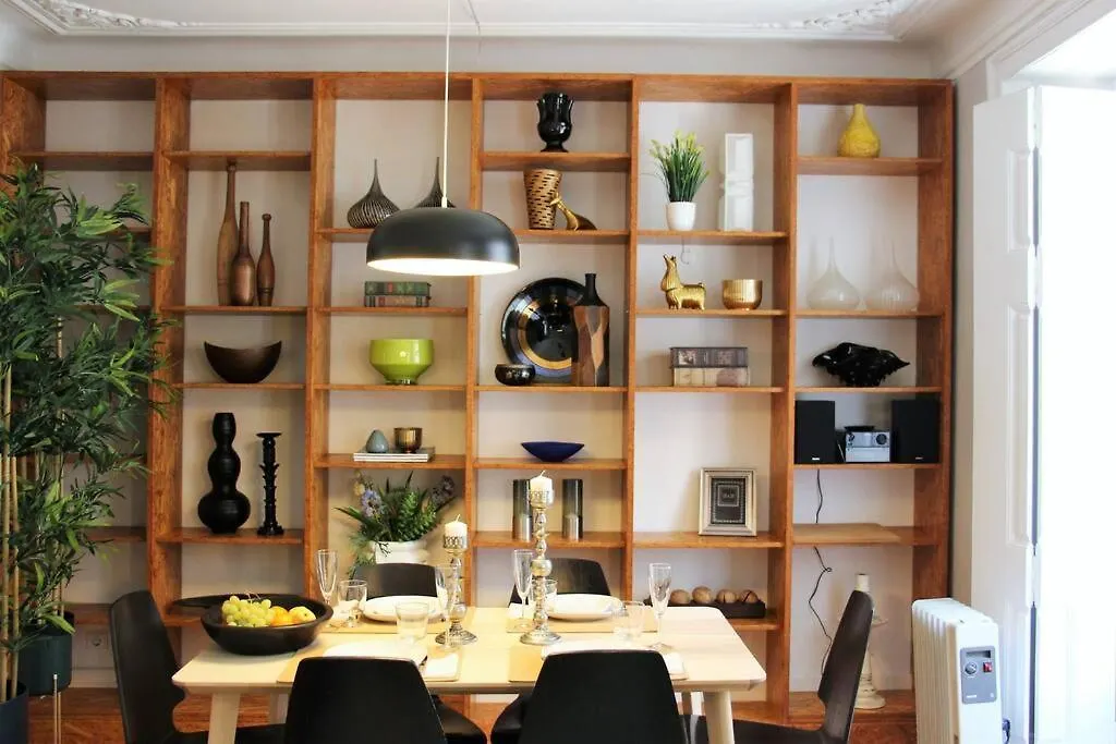 Sm1-Happy At Hip Pr.Real & Bair.Alto + Private Patio! Apartment Lisbon
